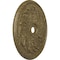 Ekena Millwork Sellek Ceiling Medallion (Fits Canopies up to 9"), 42 1/8"OD x 1 7/8"P, Mississippi Mud Crackle CM42SKMMC - alternate 2